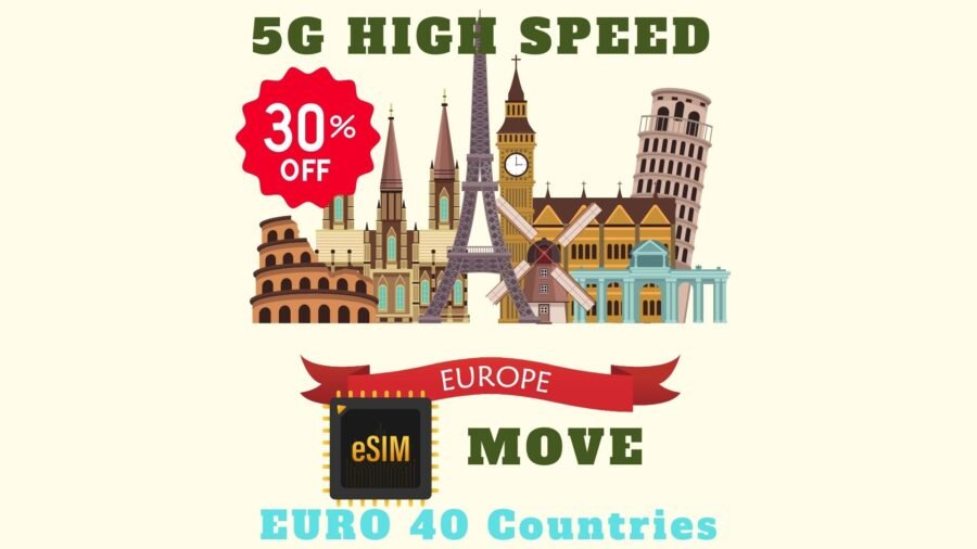 ESIM EURO 40 COUNTRIES